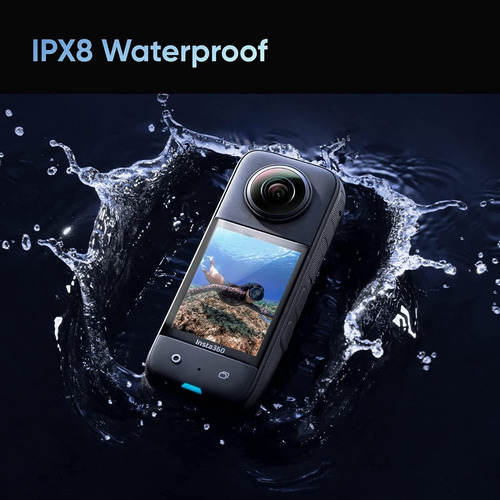 Imagen 2 de 8 de Cámara Insta360 X3 Get Set Kit 5.7k 360 Grados, 48 Mp 60 Fps