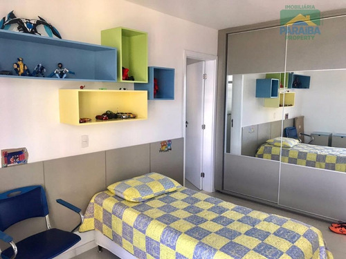 Imagem 3 de 15 de Apartamento Residencial À Venda, Altiplano, João Pessoa. - Ap1117