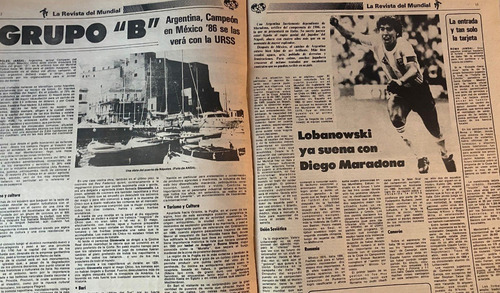 La Revista Del Mundial Italia, Fútbol, May 1990 Cr06b3 (Usado)