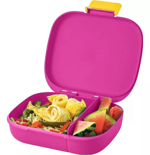 Tupper Hermetico Con Divisiones Plastico Tupperware