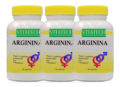 3 Arginina Vitatech X 60 Comp.