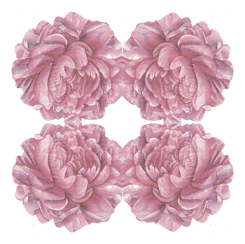Imagen 3 de 4 de Servilletas Decoupage Set De Rosas Recortadas