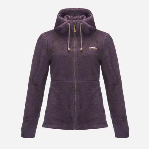 Chaqueta Mujer Lippi Bear Shaggy-pro Hoody Jacket Malva