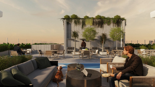 Penthouse En Mariano Escobedo, Miguel Hidalgo, Cdmx. Sky Bar Vm100