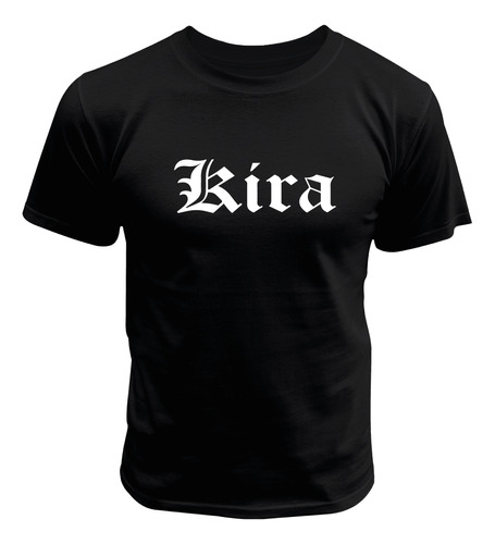 Camiseta Death Note Kira Killer Yagami Light Shinigami Ryuk