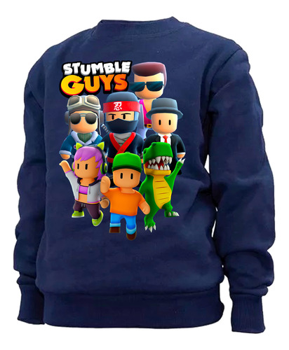 Buzo Niño Y Niñas  Stumble Guys En 2 Diseños Varios Colores