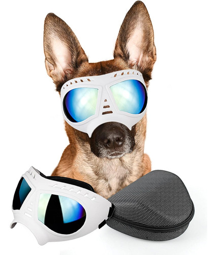 Gafas De Sol Grandes Para Perros Uv400 Con Protección Ocular