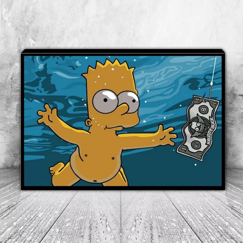 Pintura De Diamante 5d Cuadro Decorativo Los Simpsons -3