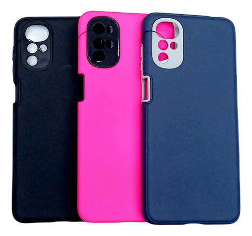 Funda Reforzada Rigida Soft Para Motorola Moto G52 / G82