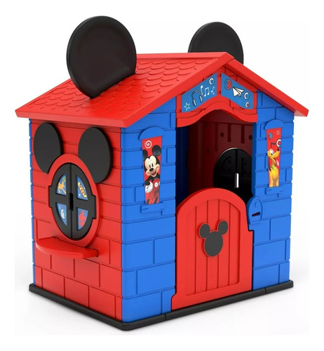 Casa De Juegos Disney Mickey Mouse Bicolor Color Azul-rojo