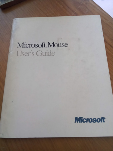 Microsoft Mouse / User´s Guide
