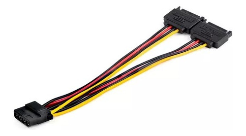 Cable Adaptador Alimentacion Sata 2x Sata A Lp4 18awg 9am