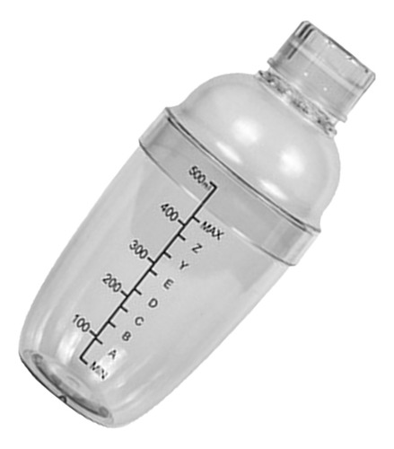 Vaso Para Batido De Manos, 530 Ml, Coctelera Transparente, B