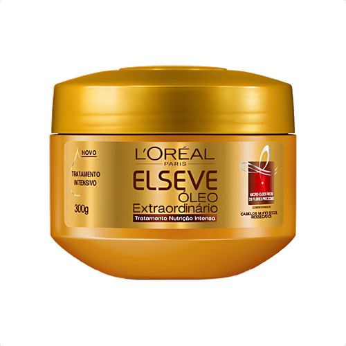 Mascara Creme De Tratamento Óleo Extraordinario Elseve 300g