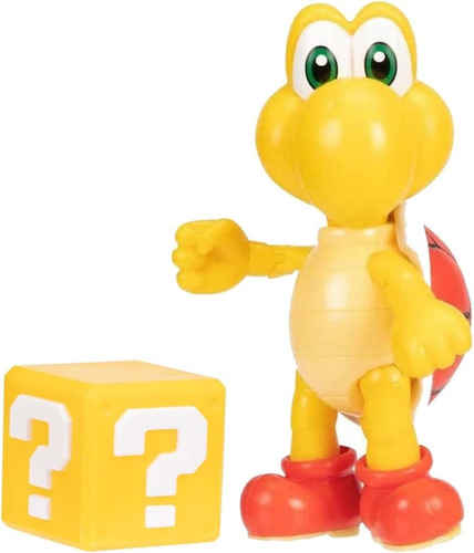 Super Mario - Koopa Rojo Con Bloque De Interrogación