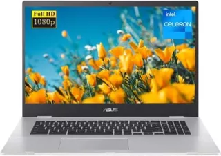 Chromebook Asus 17.3 Fhd, Intel Celeron N4500, 4 Gb De Ram,