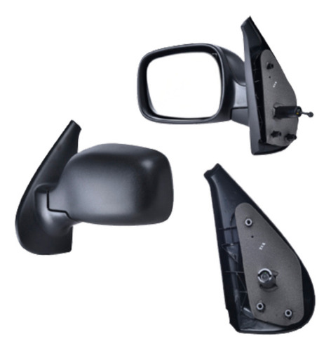 Espejo Kangoo 2004 2005 2006 2007 Manual Corrugado Piloto