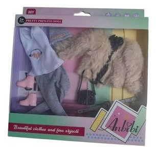 Ropa Muñeca Compatible Barbie Zapatos Buzo Accesorio Juguete