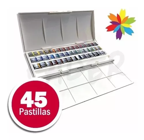 Caja Pastillas Acuarela Cotman Paisaje Winsor & Newton - Sets Acuarela -  Ponto das Artes