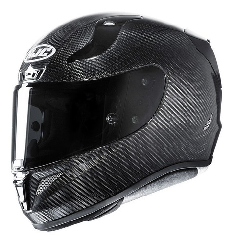 Casco Hjc Rpha 11 Solid Pro Carbon Alta Gama Moto Gp Md!