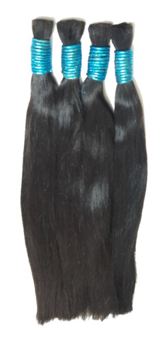 Cabelo Humano Liso Natural 50cm - 250 Gramas Envio Imediato