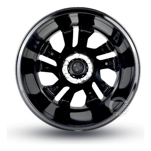 Roda Toyota Sw4 Diamond Aro 22 6x139 S39 / Valor Unitário Cor Preto Diamantado 6x139