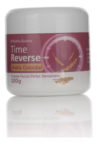 Time Reverse Creme Facial Aveia Coloidal Peles Sensiveis Momento De Aplicação Dia/noite Tipo De Pele Normal A Sensível
