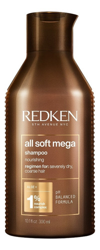 Shampoo All Soft Mega Nourishing 300ml Redken 