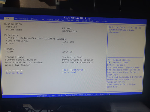 Mini Pc Acer Veriton N2620g Para Terminar De Revisar (Usado)