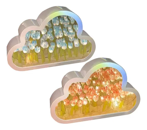 comprar Lampara De Nube Tulipanes Infinitos Espejos Ya Armadas