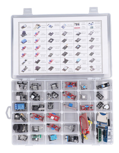 Conjunto De Módulos De Sensor: 45 Unidades, Placa De Relógio