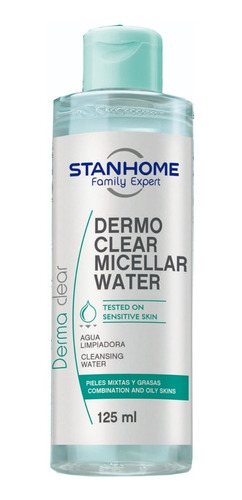 Stanhome Dermo Clear Micellar Water Agua Limpiadora 125 Ml