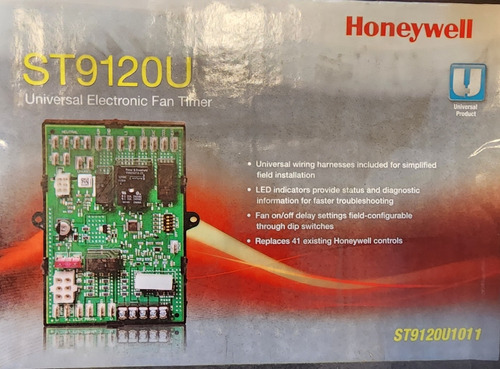 Plaqueta Electrónica Fan Timer Universal Honeywell St9120