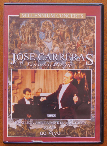 Dvd Jose Carreras Lorenzo Bavaj Basílica Santa Maria Maggio