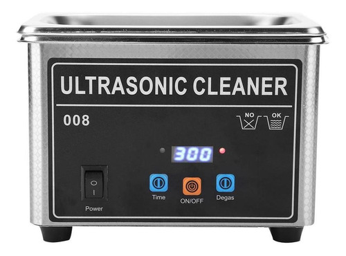 Máquina Limpiadora Ultrasónica Cj-008 Para Joyas Y Relojes