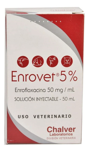 Enrovet Iny 5% Vial 50ml