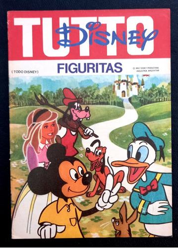 Album De Figuritas Tutto Disney 1984 Vacio