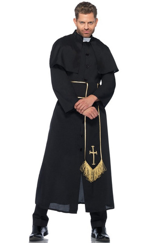 Disfraz Para Adulto Sacerdote Oscuro Talla Medium/large