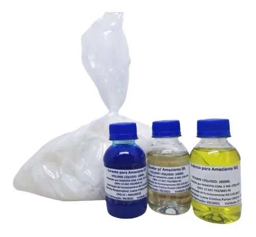 comprar Base Amaciante Faz 50 Litros Cu002F Essência, Corante E Fixador