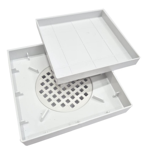 Ralo Oculto 15x15 Seca Piso Porcelanato Várias Cores