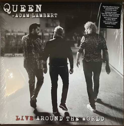 Queen + Adam Lambert - Live Around The World - Vinilo