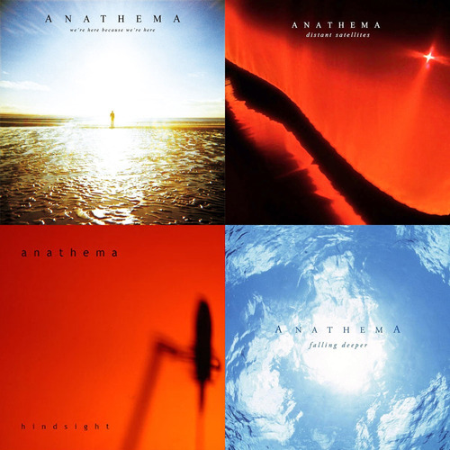 Anathema - Colección De 4 Álbumes Importados Cd Originales