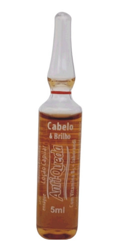 Imagem 3 de 4 de Arovitel Loção Anti Queda C&b Ampola 5ml Kit C/ 06un