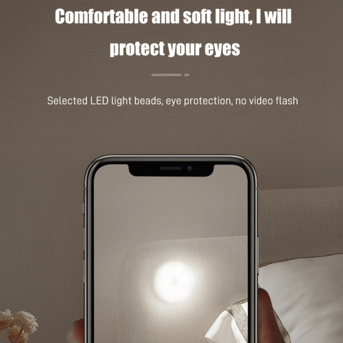 Luz Automática Con Sensor Portátil, Luz Blanca Para Dormitor