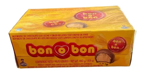 comprar Bombon Bon O Bon Arcor 30 X 15gr Golosina Mayorista