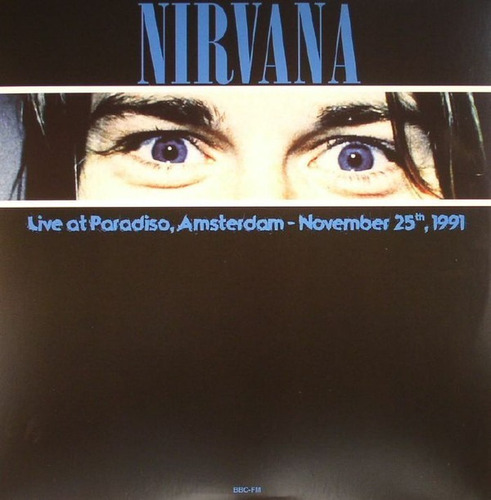 Nirvana Live At Paradiso Amsterdam Lp Color
