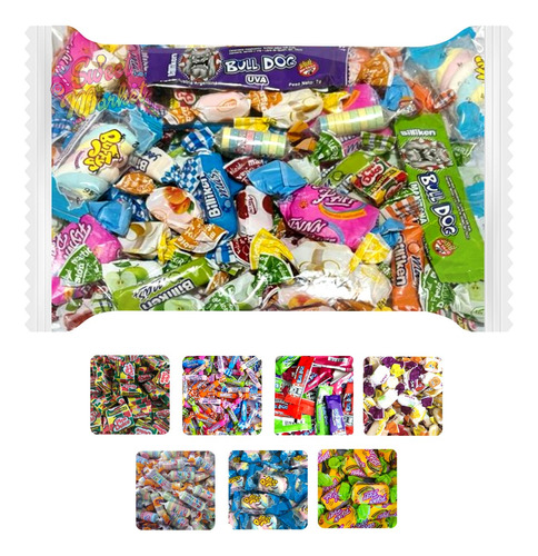 Golosinas Para Piñata X 100u Mix Cumpleaños - Sweet Market