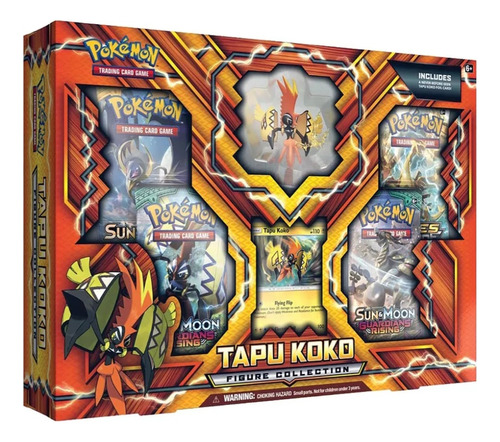 Pokémon Tcg: Tapu Koko Figure Collection Inglés Envío Gratis