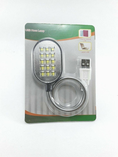 Luz Led Usb Para Auto Notebook Flexible 15 Led