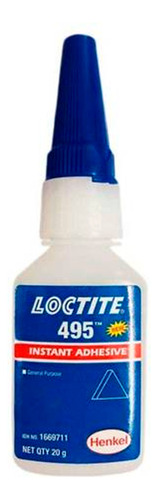 Adhesivo Instantáneo 495 Por 20 Gr 270821 Loctite